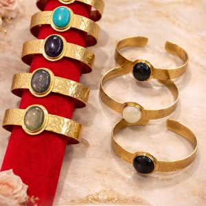 Hammered Gold Cuff